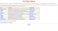 Desktop Screenshot of islamicsoftware.org